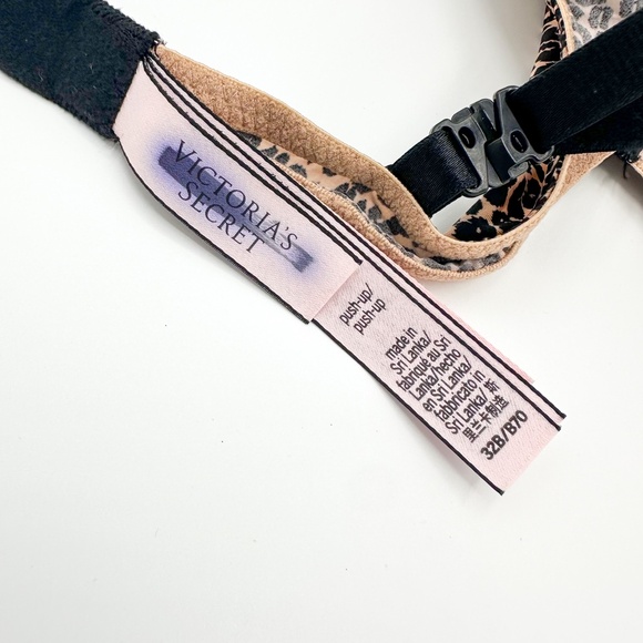 Victoria's Secret Leopard Print Push-Up Bra - Picture 6 of 7